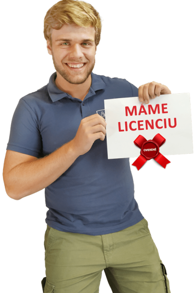 Sme odborníci s licenciou